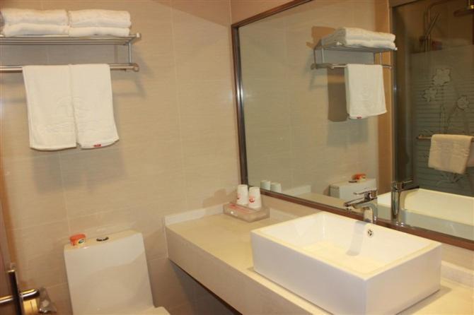 Shanghai Yiting 6+E Hotel - Lujiazui Xangai Quarto foto